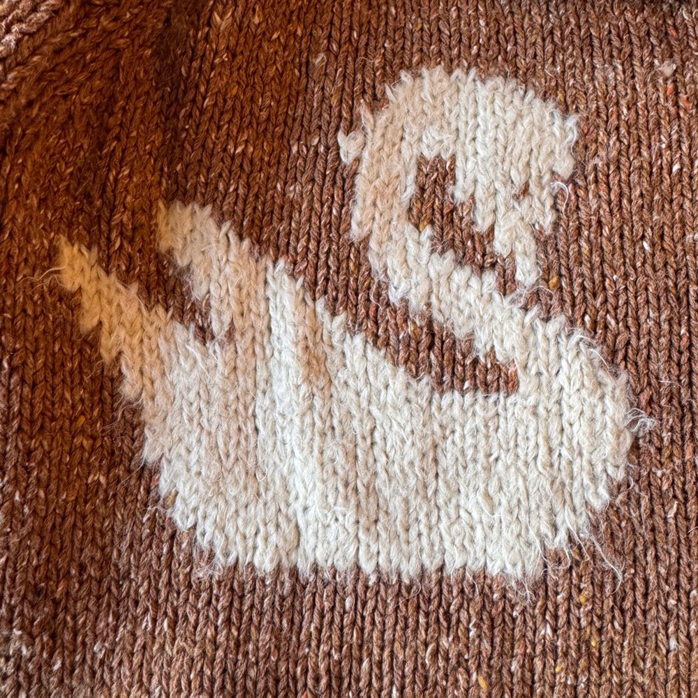 Kimchi Blue Brown Swan Cardigan - Picture 4 of 10